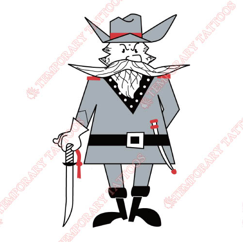 Nicholls State Colonels Customize Temporary Tattoos Stickers NO.5461